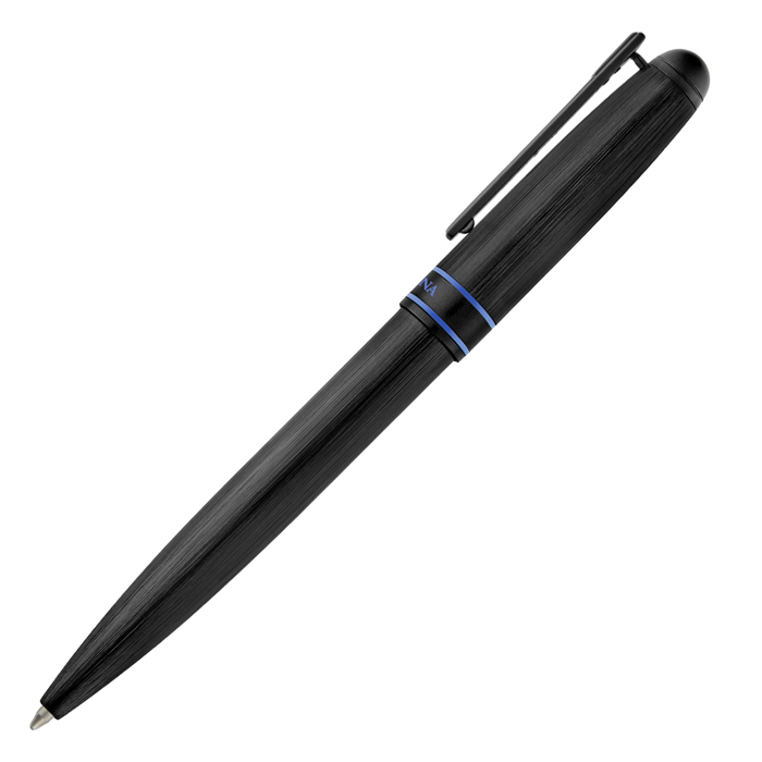 Шариковая ручка Classicals Brushed Black Edition Blue, чёрный