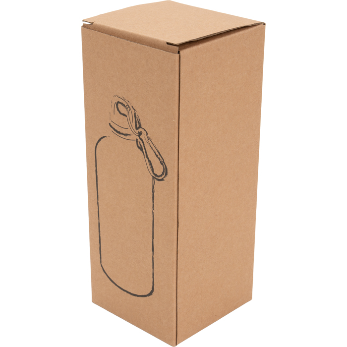 Бутылка для питья 500 мл New York из нержавеющей стали, синий