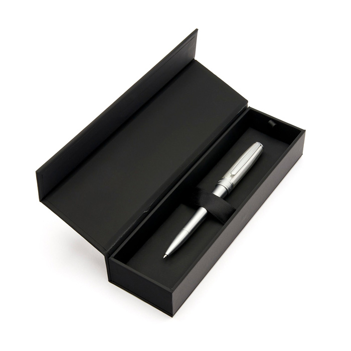 Ручка шариковая Essential Metal Silver, серый