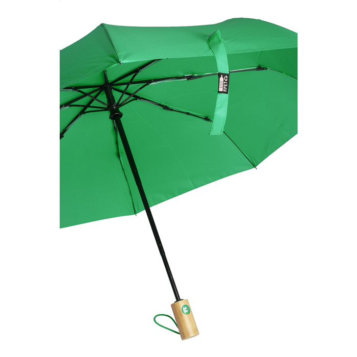 Зонт складной автомат. Kasaboo, зелёный