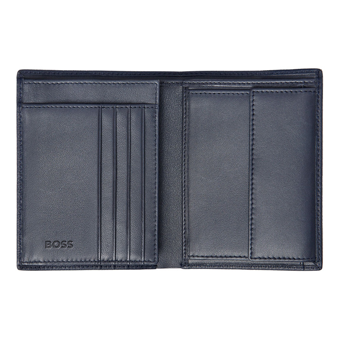 Кошелек Classic Grained Navy, тёмно-синий