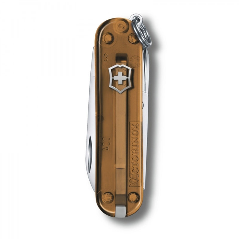 Многофункциональный карманный нож Classic SD Transparent Victorinox