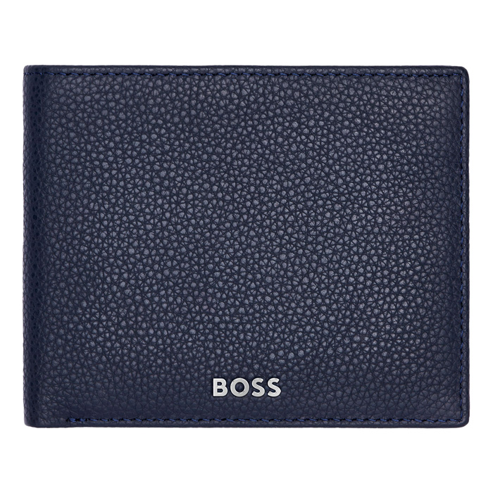 Кошелек Classic Grained Navy, тёмно-синий