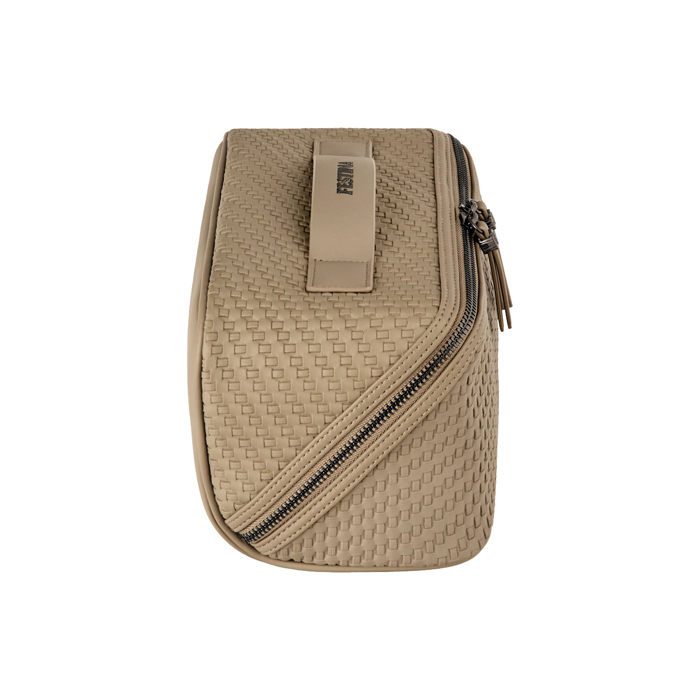 Дорожный несессер Interlace Taupe, бежевый