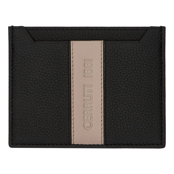 Футляр для кредитных карт Delano Taupe & Black