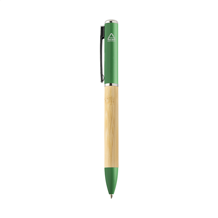 Ручка шариковая бамбуковая Penboo, зелёный