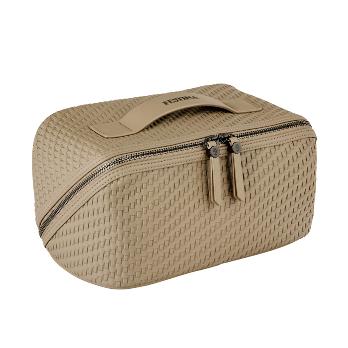 Дорожный несессер Interlace Taupe, бежевый