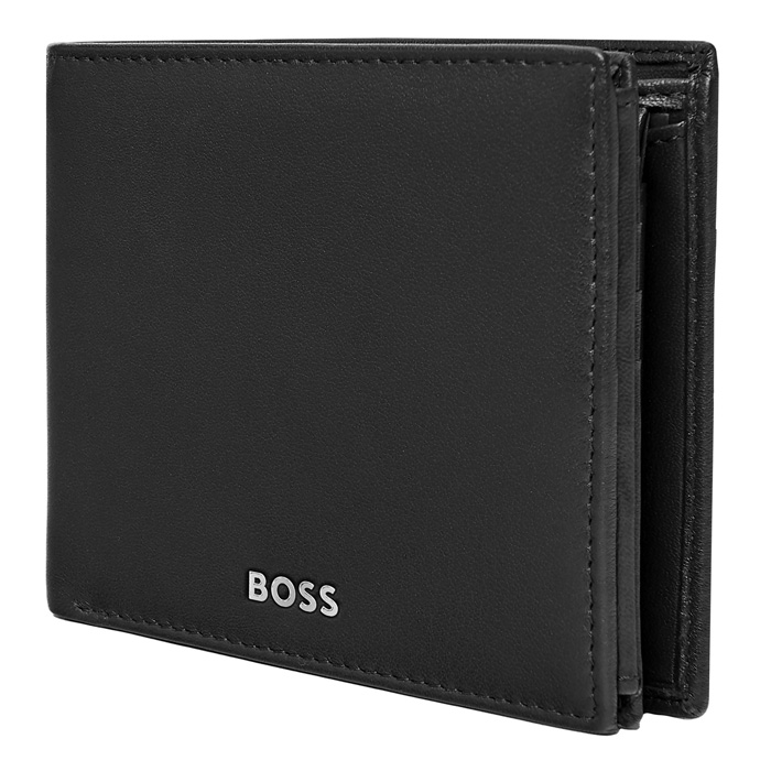 Кошелек Classic Smooth Black, чёрный