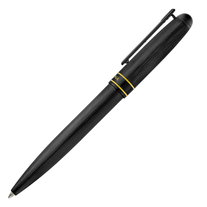Шариковая ручка Classicals Brushed Black Edition Yellow, чёрный