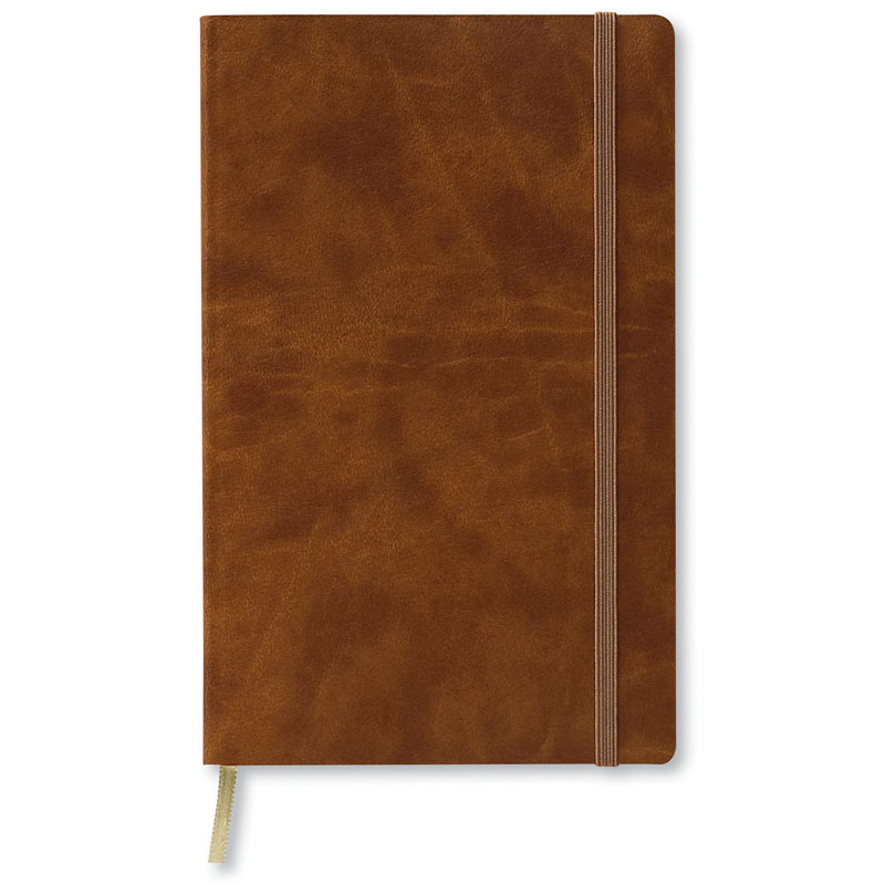 Записная книга IVORY в линейку 13х21 CUIR FLEX коричневый