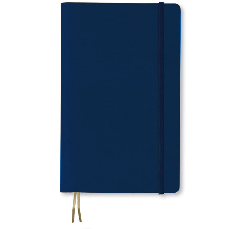 Записная книга IVORY в линейку 13х21 TUCSON синий