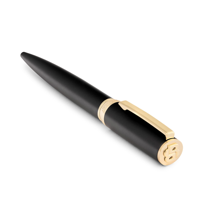 Шариковая авторучка Arche Double B Black & Gold