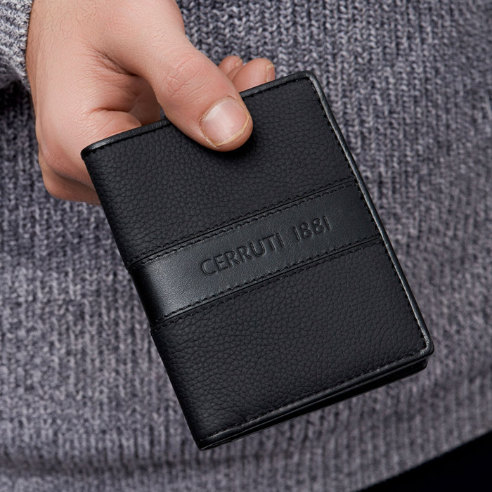 Кошелек для кредитных карт Delano Black