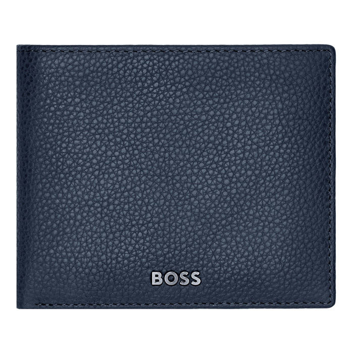 Кошелек Classic Grained Navy, тёмно-синий