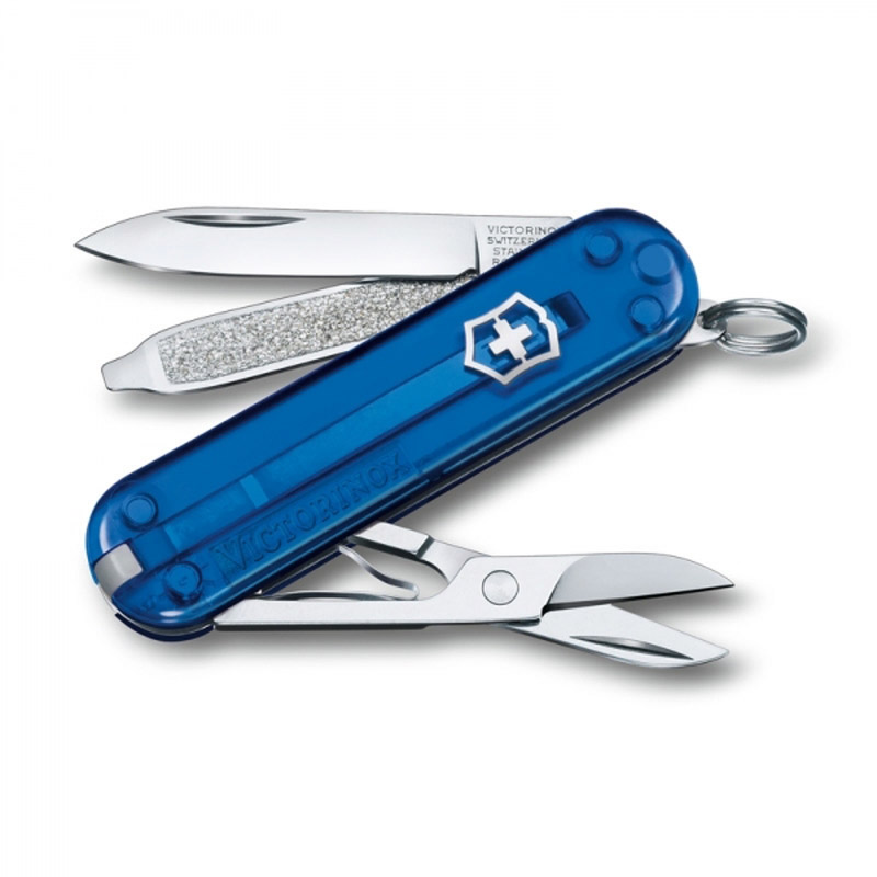 Многофункциональный карманный нож Classic SD Transparent Victorinox