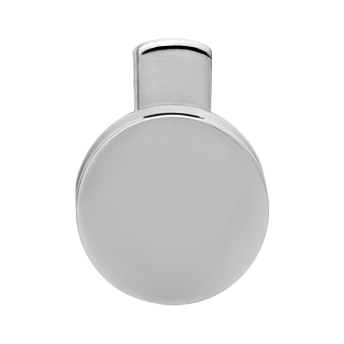 Ручка шариковая Loop Stripes Chrome, пастельный серый
