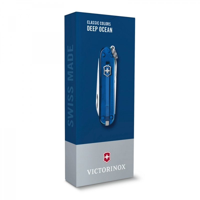 Многофункциональный карманный нож Classic SD Transparent Victorinox