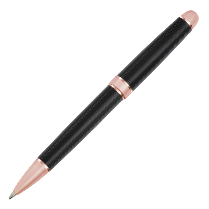 Шариковая авторучка Holborn Black & Rosegold