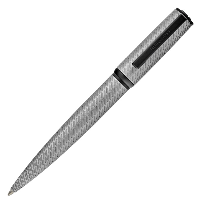 Ручка шариковая Arche Pattern Silver, серебристый