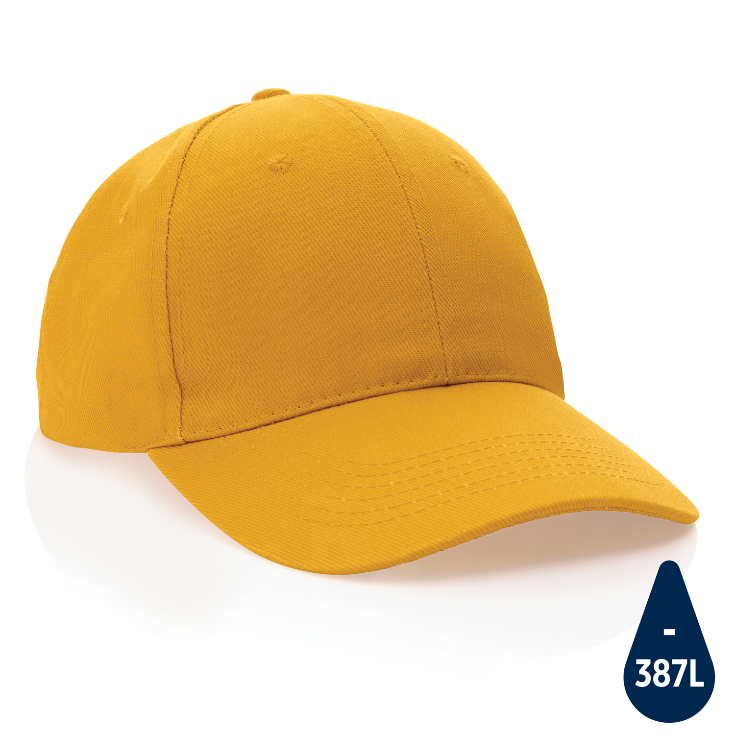 Бейсболка Impact из хлопка AWARE™, 6 клиньев, 280 г/м2