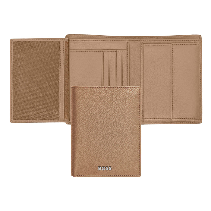 Кошелек Classic Grained Camel, пастельный коричневый