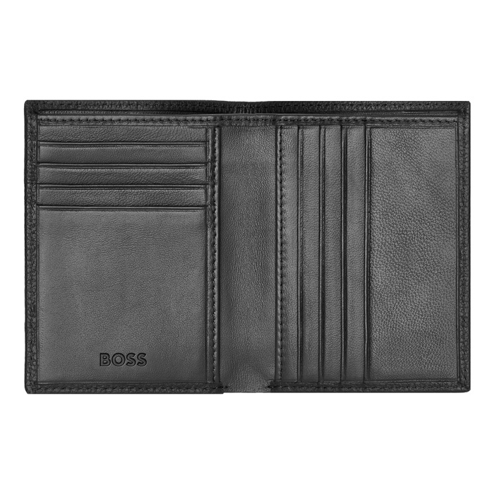 Футляр для кредитных карт Classic Grained Black, чёрный