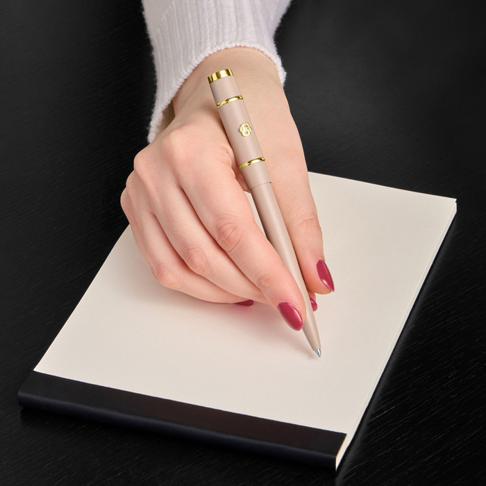Ручка шариковая Rive Signature Lady Nude, бежевый