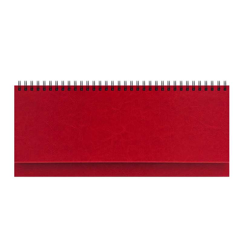 Планинг датир. 29,8х10,5 см NEBRASCA красный тонир. бумага