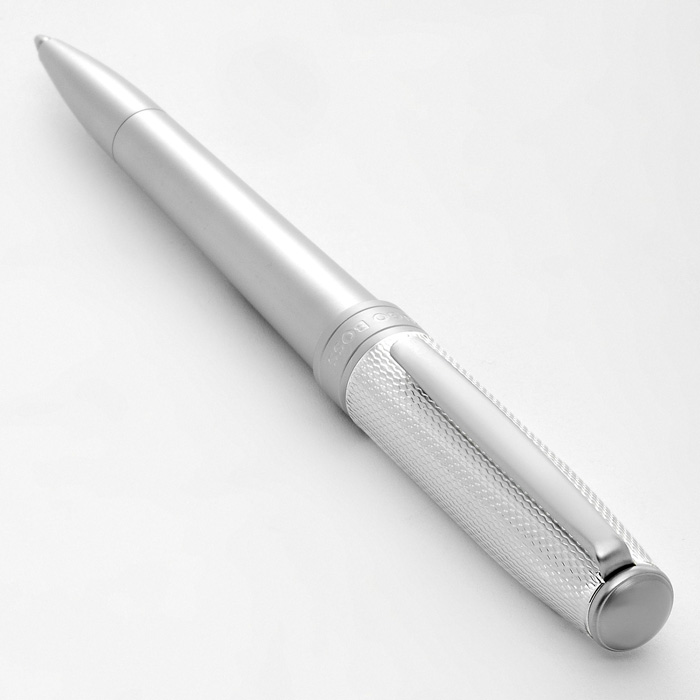 Ручка шариковая Essential Metal Silver, серый