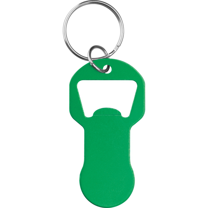 Брелок с открывалкой для бутылок OLIWIER, зелёный, Macma