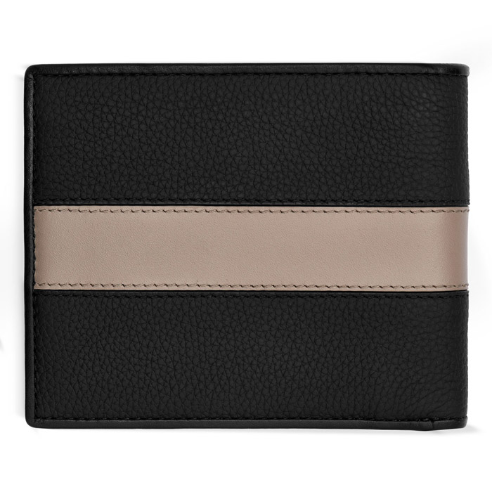 Кошелек для кредитных карт Delano Taupe & Black