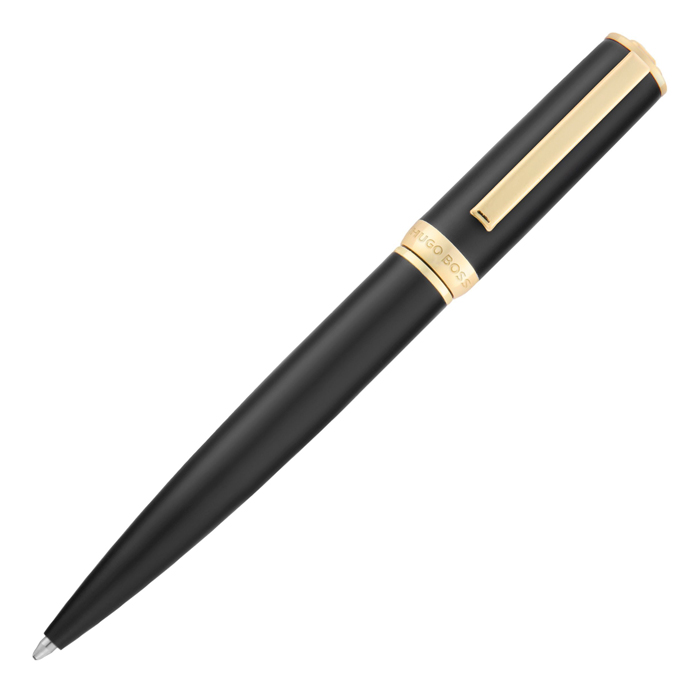 Шариковая авторучка Arche Double B Black & Gold