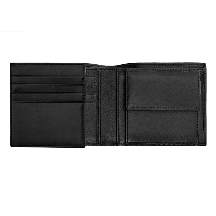Кошелек Classic Grained Black, чёрный