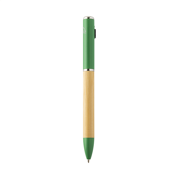 Ручка шариковая бамбуковая Penboo, зелёный