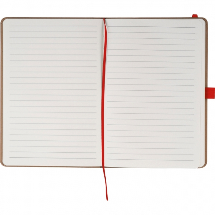 Блокнот А5 BOURNEMOUTH, красный