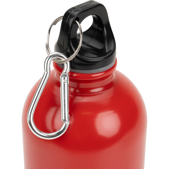 Бутылка для питья 500 мл New York из нержавеющей стали, красный
