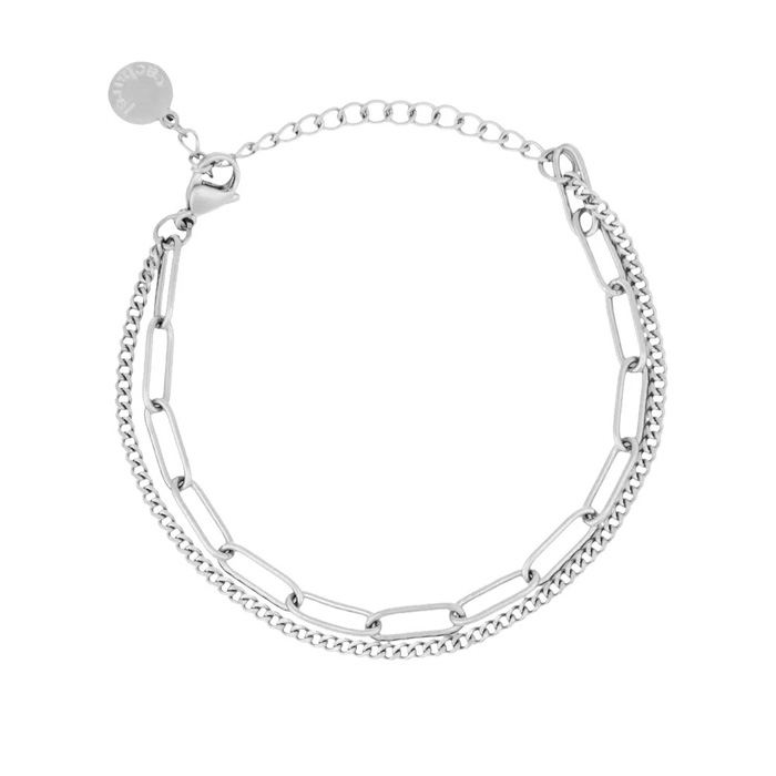 Браслет Olympe Silver, нержавеющая сталь