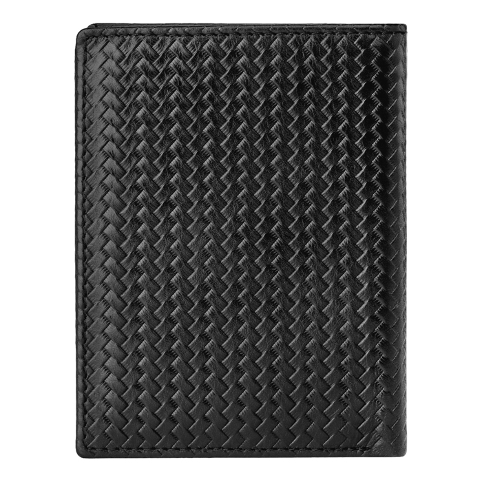 Складной футляр для кредитных карт Interlace Black, чёрный