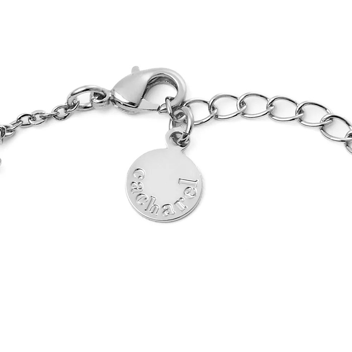 Браслет Ambre Silver, латунь