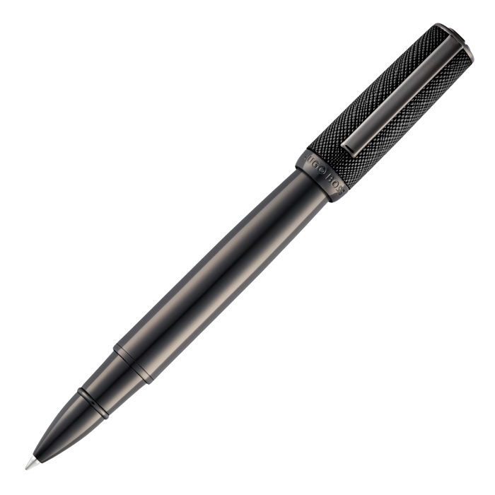 Ручка-роллер Double B Saffiano Black, чёрный