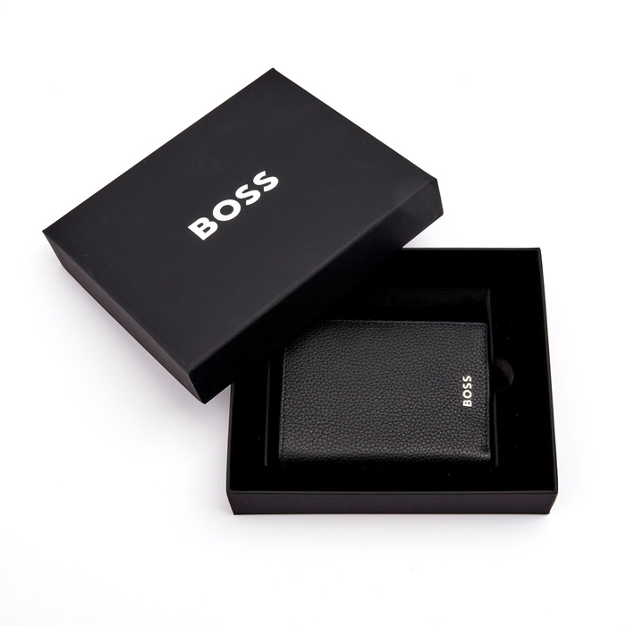 Кошелек Classic Grained Black, чёрный