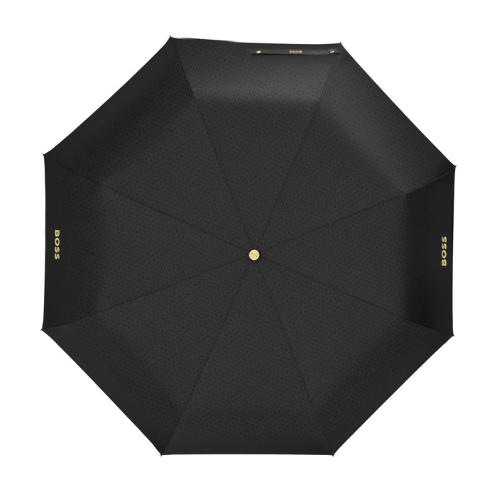 Складной зонт Double B Black & Gold