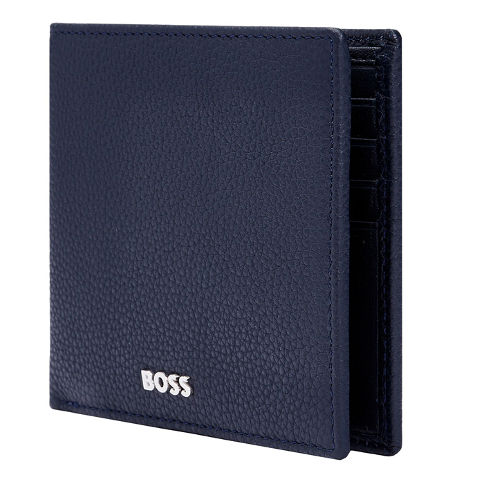 Кошелек Classic Grained Navy, тёмно-синий