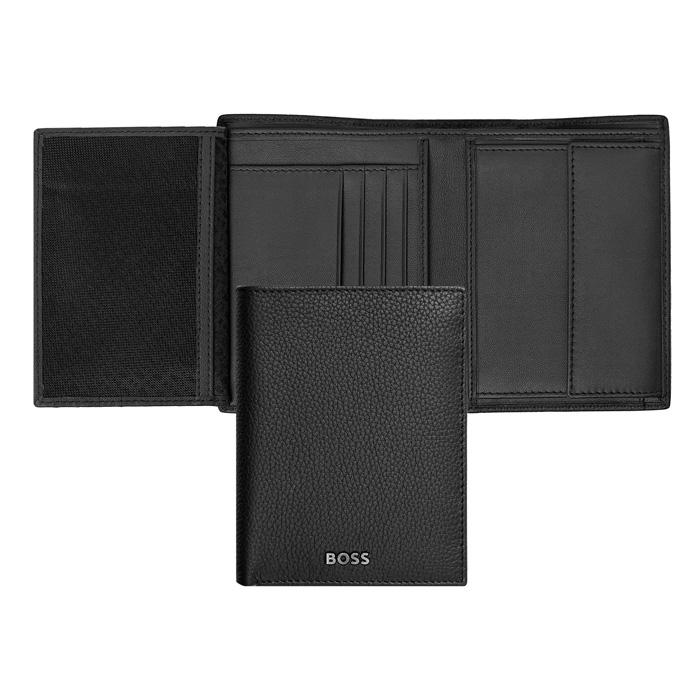 Кошелек Classic Grained Black, чёрный