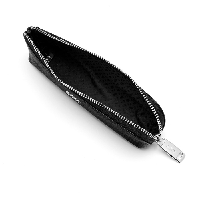 Футляр для письменных принадлежностей Classic Grained Black, чёрный
