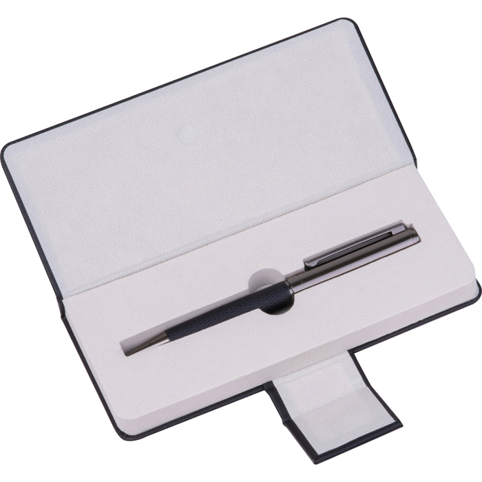 Ручка шариковая CAROLINA, чёрный, CrisMa