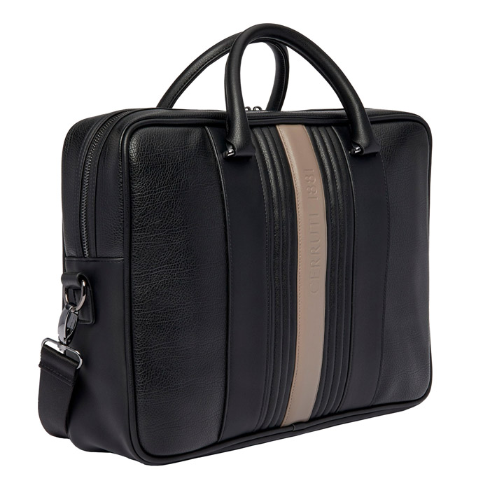 Сумка для документов Delano Taupe & Black