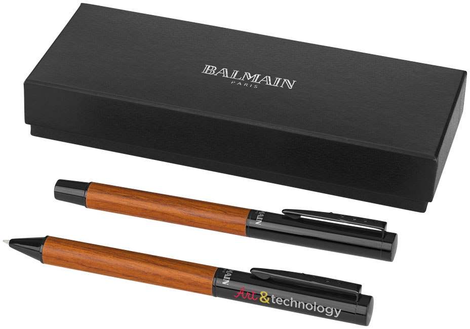 Набор ручек Woodgrain Duo Balmain