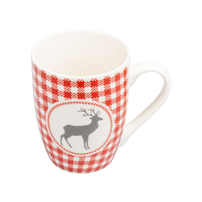 Набор из двух новогодних керамических кружек ANKARA