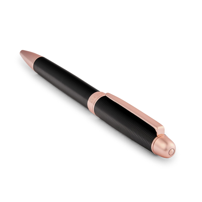 Шариковая авторучка Holborn Black & Rosegold